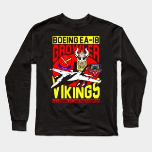 VAQ-129 Vikings - EA-18 Growler Long Sleeve T-Shirt